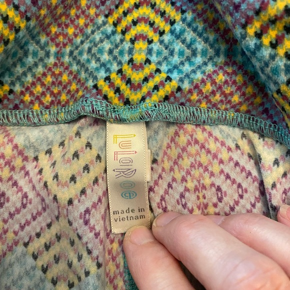 LuLaRoe Colorful Patterned Leggings Set - One Size - Picture 6 of 12